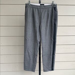 J crew martie wool blend plaid pants 4/27